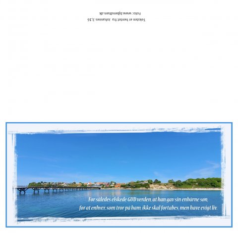 For sledes elskede Gud verden